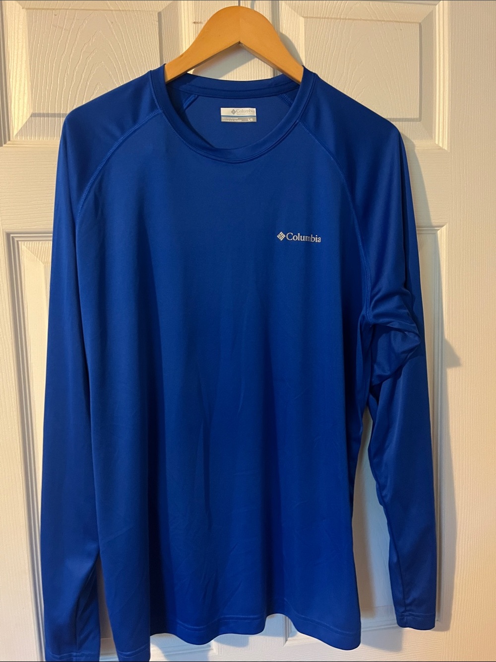 Columbia Men's Long Sleeve Performance Shirt - Blue